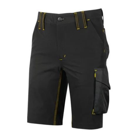Bermuda de travail en tissu Femme MERCURY - Noir M - FR (42) - EU (48)