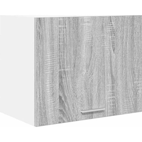 Mueble colgante con puerta Gris Sonoma y 50 x 31 x 40 cm vidaXL