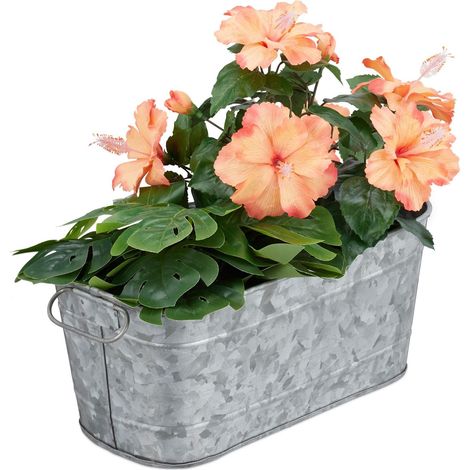Caja de flores de metal (1/5)