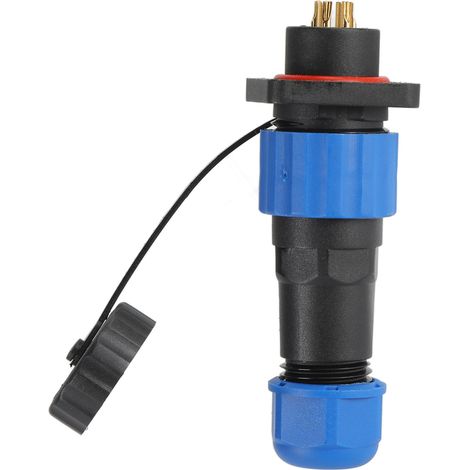IP68 Wasserdichter Stecker, quadratischer Luftfahrt-Stromanschluss, Industrie-Terminaladapter SP166 Pin (250V 5A) (1/5)