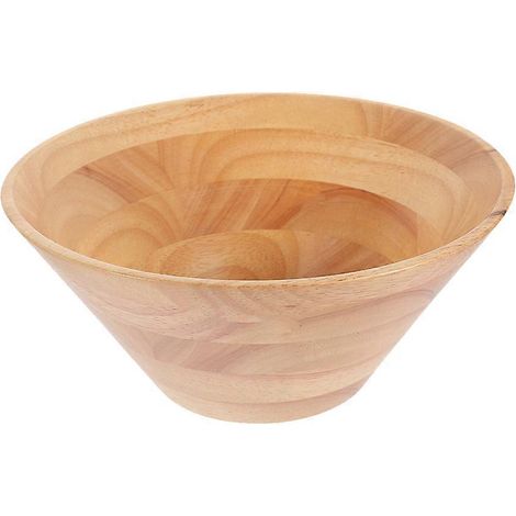 Saladier en bois, saladier en bois, bol à hors-d'œuvre en bois, bol de service, bol à riz (1/5)