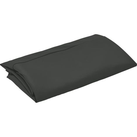 Tela de repuesto para sombrilla voladiza gris antracita 350 cm vidaXL (1/9)