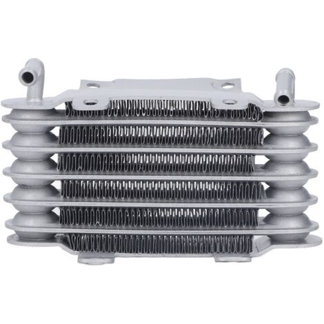 Refroidisseur D'huile de Moteur de Moto, Aluminium de Réduction D'usure de Protection de Moteur de Refroidisseur D'huile de Moto pour 50cc à 250cc Dirt Bike ATV