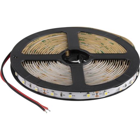 Ruban LED Blanc 5m 12V 5500 7000K, IP20 ( Prix pour 1 )