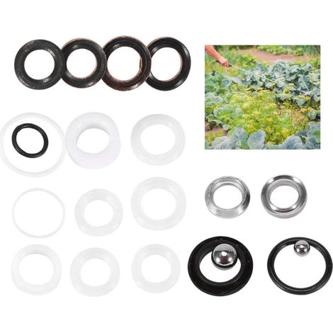 Kit de réparation de pompe avec joints toriques en fer et caoutchouc pour pulvérisateurs Ultra 390, 395, 495, 595 - 63g, jeu complet de 1 pièce (1/5)