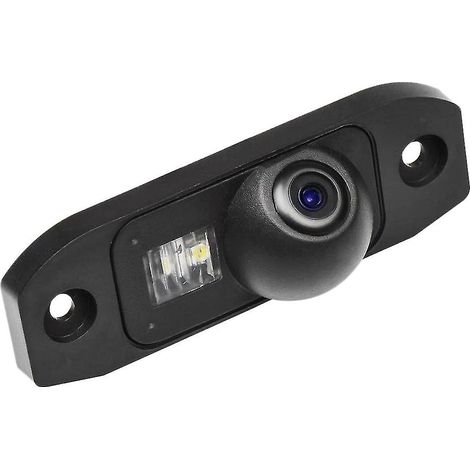 Caméra de recul pour voiture avec vision nocturne LED et affichage de la plaque d'immatriculation pour Volvo S80L/S40L/S80/S40/S60/V60/XC90/XC60/C70/S60L (2 x vis de fixation) (1/2)