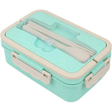 Boîte à bento pour adultes, 3 compartiments, étanche, pour le déjeuner. (1/5)