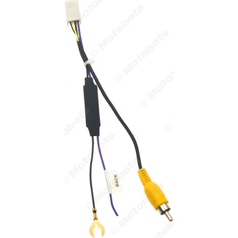Compatible avec le câble adaptateur de caméra 4 broches Nissan, le câble de recul 4 broches, le câble de conversion de caméra de recul d'origine et le câble de marche arrière. (1/4)