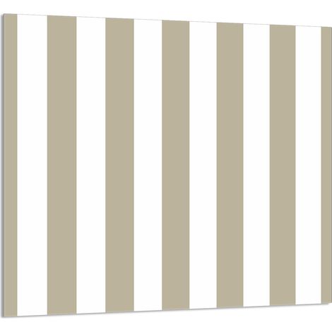 GLASPLATTE FÜR KÜCHE 65x60 Streifen (1/5)