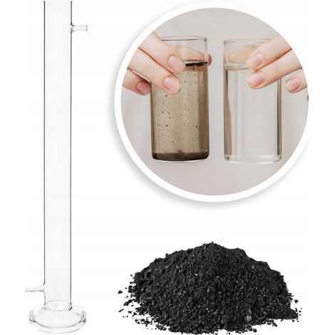 Glasfiltersäule, Kohlensäuredestillation, Alkohol, Schwarzgebrannter (1/3)