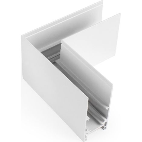 L-Verbinder für Aufbau-Magnetschienen 20 mm - Horizontal