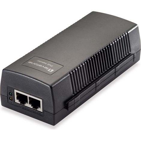 LevelOne POI-3014 Adattatore PoE Gigabit Ethernet 52V 30W 2 Porte 10/100/1000 Mbit/s (1/4)