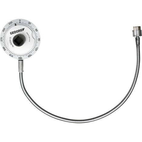 GEDORE ANGLE DE ROTATION DE COMPTEUR 1/2 '', EXÉCUTION SIMPLE, 1 PIÈCE, 820011 (1/2)