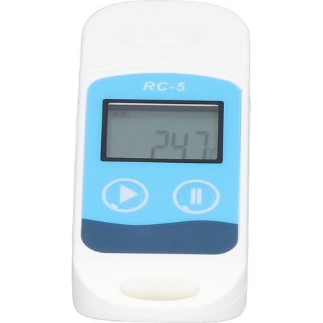Enregistreur de données de température USB, étanche IP67, 32 000 relevés, enregistrement des données de température pour la chaîne du froid (1/5)