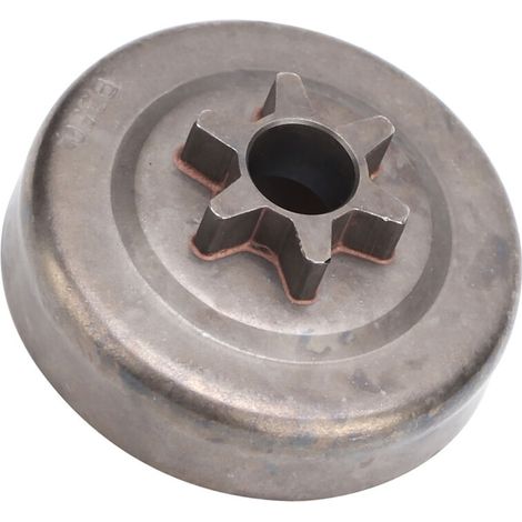 Pignon d'Embrayage 3/8" pour Tronçonneuse MS180 MS170 018 017 – Métal, 6 Dents (1/4)