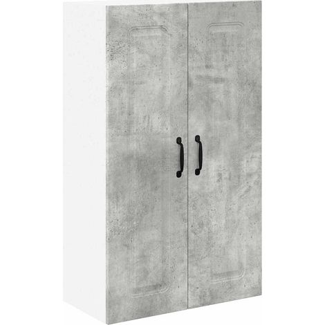 Meuble mural de cuisine,Armoire de cuisine avec porte Gris béton 60 x 31 x 100 cm CFW69709 (1/5)