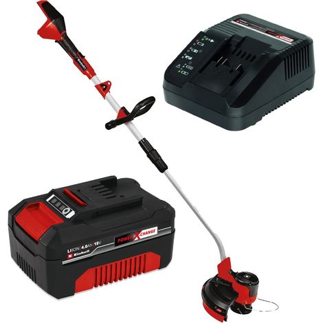 Einhell Power X-Change PXC 18V Cordless Grass Trimmer Strimmer 33cm + 4AH Kit (1/5)