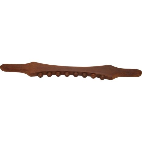 Bâton de massage en bois pour soulager la fatigue, polissage raffiné, 8 points de massage, relaxation musculaire, outil de soin pour institut de beauté (1/5)