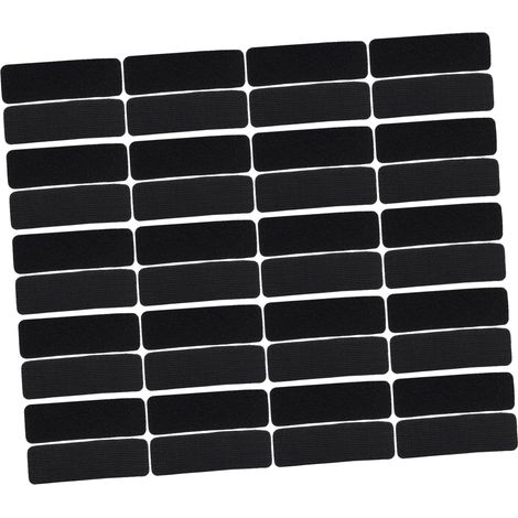 60 paires de bandes adhésives double face en nylon pour tapis et (1/5)