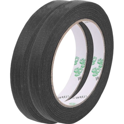 Krepppapier Schwarz Easy Release Painters Masking Tape 55 yds Länge x 0.5 'Breite 2St (1/3)