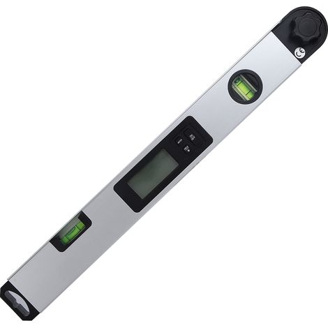 Rapporteur numérique pliable en aluminium, équerre multifonction avec rétroéclairage LCD, rapporteur électronique de précision (1/5)