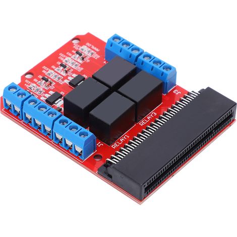 Carte d'extension pour module relais 5 V CC, panneau de commande de déclenchement à 4 canaux pour le développement DIY (1/5)