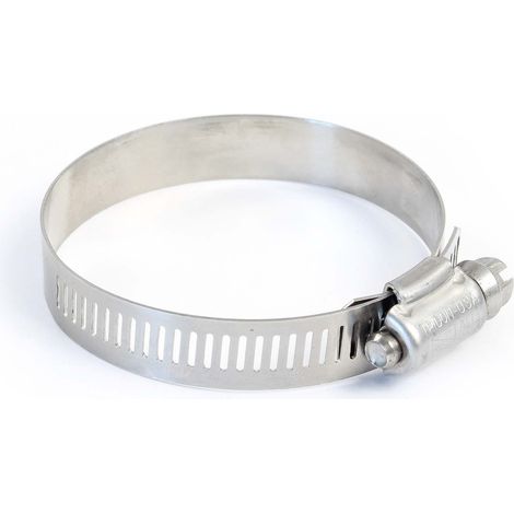 Fascetta stringitubo con filettatura a vite senza fine W1 12mm 46-70mm Zincata Per tubi flessibili
