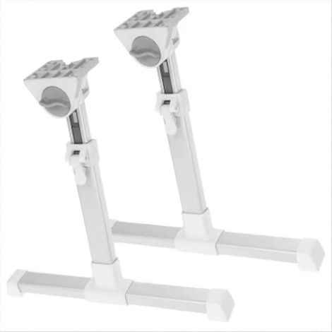 Un ensemble de pieds de table réglables pour petites tables, convenant à un usage domestique, aux lits, aux bureaux, etc., un accessoire de mobilier de table à manger pratique. (1/5)