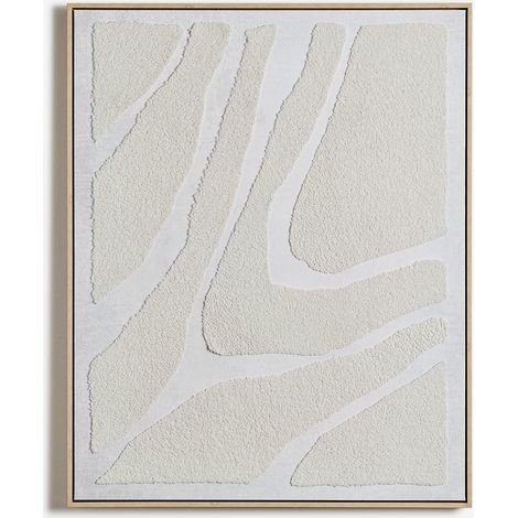 Cuadro decorativo 80x100 cm con textura textil Gavina SKLUM             