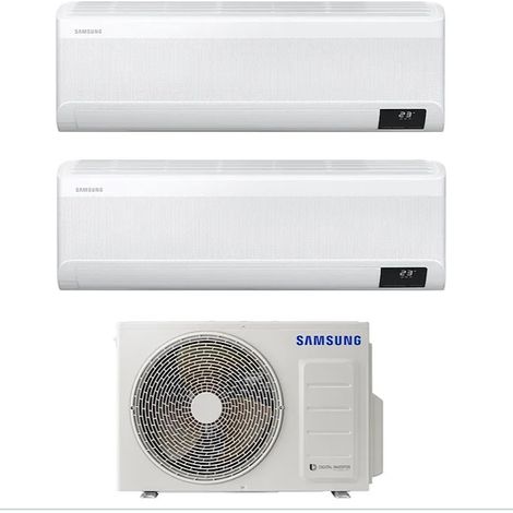 SAMSUNG Condizionatore dualsplit con purificatore Windfree Avant 7000 + 12000 codice prod: AR07(12)TXEAAWKNEU AJ040TXJ2KG