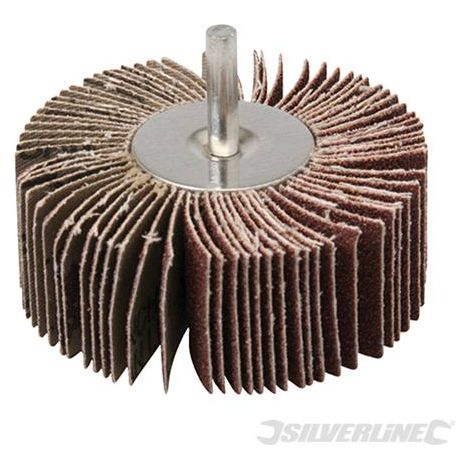 Silverline 394975 Flap Wheel 80mm 80 Grit