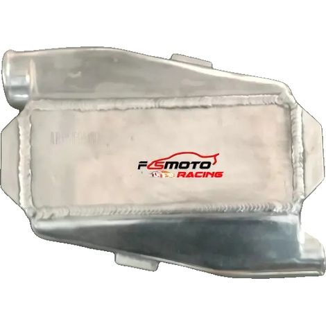 Intercooler, construcción de aluminio, dimensiones 12" x 12" x 4.5", compatibilidad con mangueras universales, alta capacidad de flujo de aire, montaje frontal. (1/5)