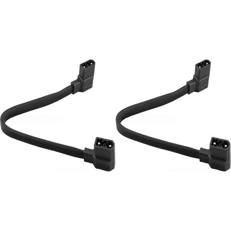 2 câbles d'extension XT150 de 19,69 pouces de longueur pour le raccordement de batterie coudé EcoFlow Delta 22 MaxMax33 XT150 (1/4)