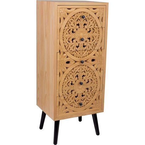 Sinfonier de madera marrón 45x35x10 (1/5)