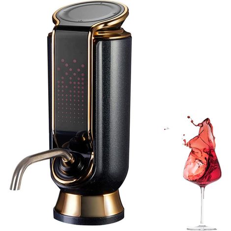 Carafe automatique portable, écran LCD tactile, aérateur de vin (1/5)