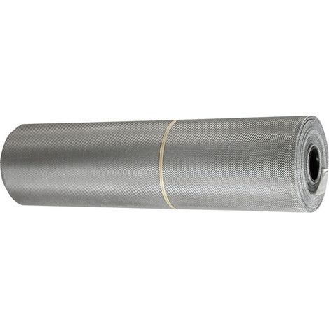 TIE ALU18X14H100 Tela Zanzariera in Alluminio maglia 18x14 altezza 100 cm rotolo 30 m