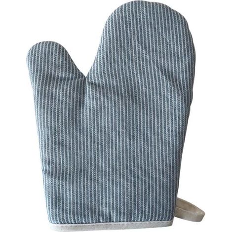 Set di 2 guanti da forno, guanti da cucina per microonde, guanti da cucina resistenti al calore per microonde, cottura al forno e grigliatura. (Blu)