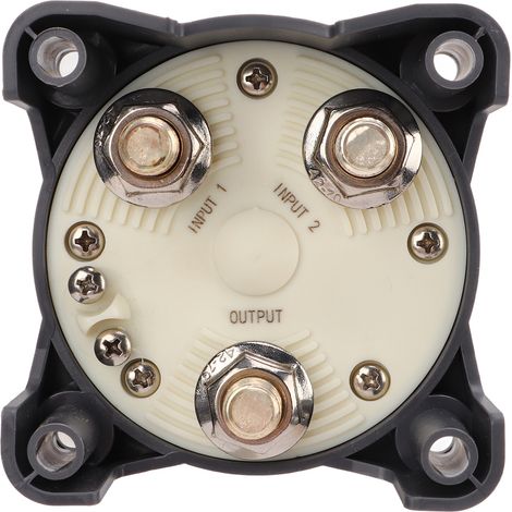 Interrupteur coupe-batterie marine 500 A, coupe-batterie robuste à 4 positions pour bateau/camping-car (1/5)