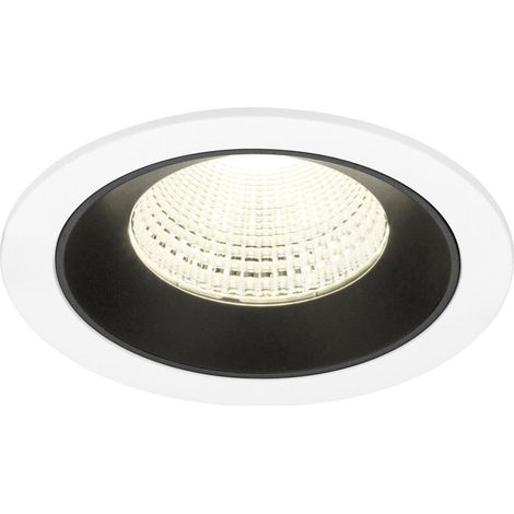 Spot encastré Numinos L blanc/noir 4000K - 55 deg - 1009807