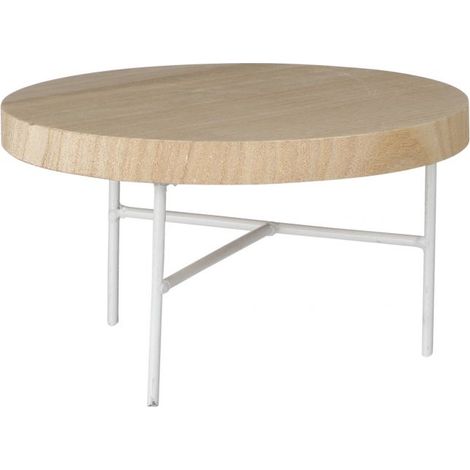 Mica Dekotisch Cesar weiß, 11,5 x 20 cm Deko-Accessoires