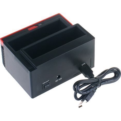 Station d'accueil pour disque dur SATA 2.5/3.5 (1/5)