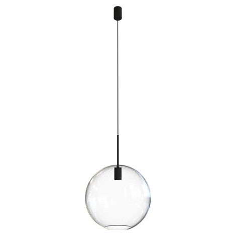 Lampadario a sospensione Nowodvorski Sphere 7846 Ø35 nero