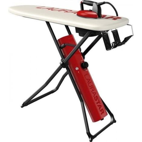 Défroisseur vapeur Laurastar GO – Puissance 2200W – Débit vapeur 120g/min – Table active avec aspiration et soufflerie – Hauteur réglable (1/5)