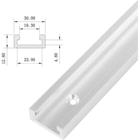 1 pièce de glissière de menuiserie type 30 (extra longue, ligne dédiée) (1/5)