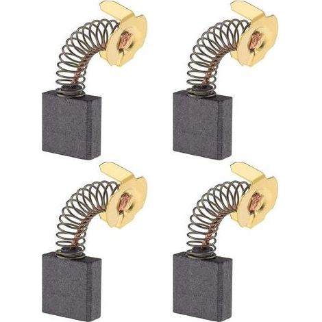 Lot de 2 Balais de Charbon 7x17mm pour Meuleuse d'Angle Hitachi G18SE2 G18SR G23SC2 G23SR G23SF - Pièce de Rechange Compatible (1/5)