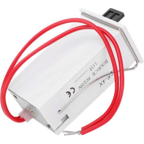 Compteur d'impulsions électromagnétique MCF‑4 0‑9999 pour usage industriel AC220V (1/4)