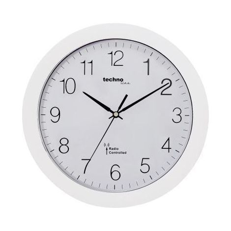 technoline Wanduhr WT 8000 weiß analog (1/2)