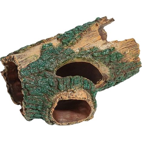 Grottes artificielles pour la décoration d'aquarium (-9) – Convient à la décoration d'aquarium et à l'élevage de crevettes  Grottes biomimétiques en écorce d'arbre – Décoration pour aquariums et enclo (1/5)