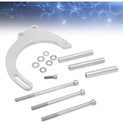 Support d'alternateur pour petit bloc Chevy, pompe à eau longue, support de pompe à eau électrique (25110) (1/5)