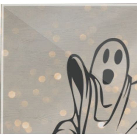 Porte-Photo Acrylique Résistant Halloween Décoratif Table Thème Squelette Citrouille Décoration Maison Bureau Panneau Transparent Imperméable CBS718X06 (1/4)